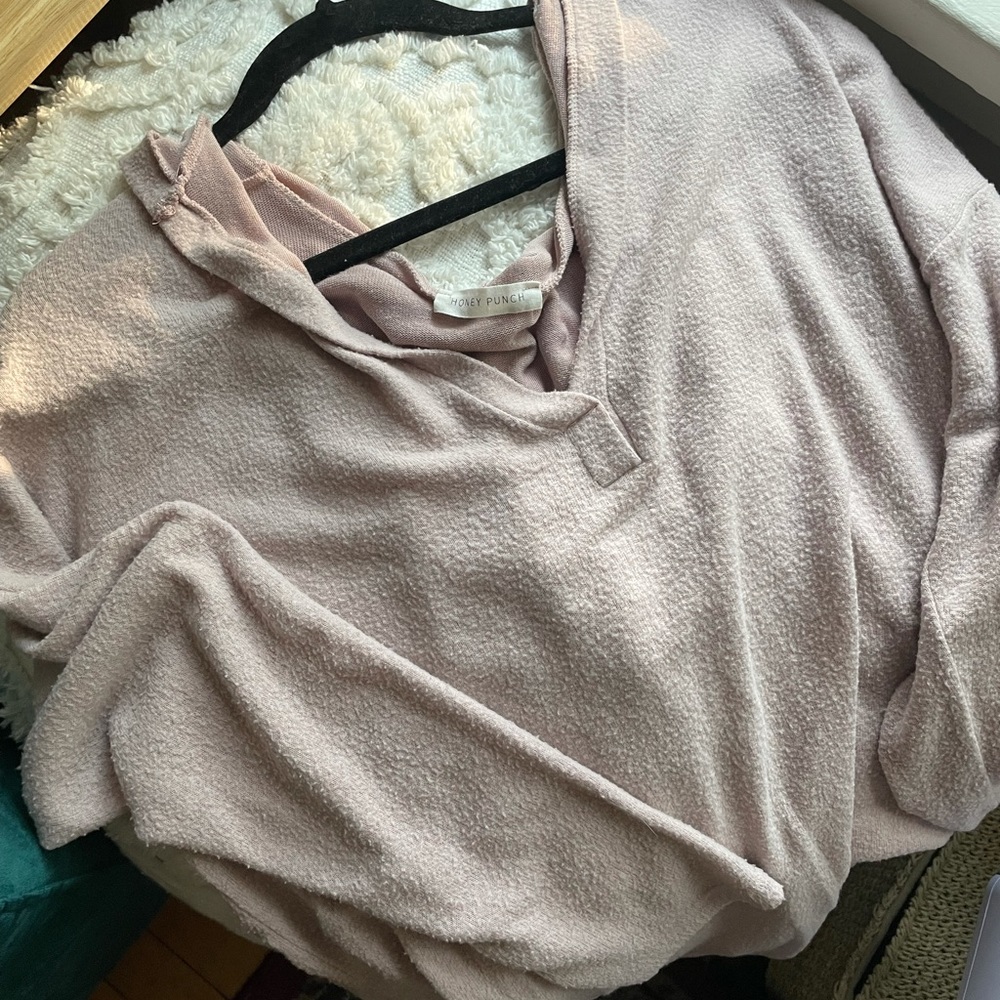 Honey Punch Lightweight Cozy Pullover